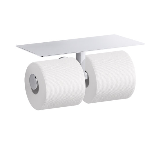 Kohler Components™ Covered Double Toilet Tissue Holder & Reviews | Wayfair